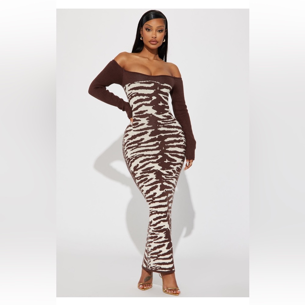 Sweater maxi dress